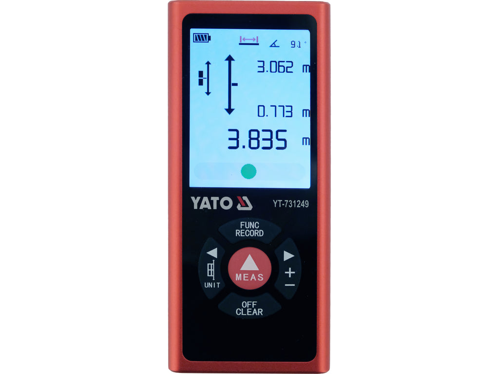 Bidirectionele Laser Afstandsmeter 2 X 60M