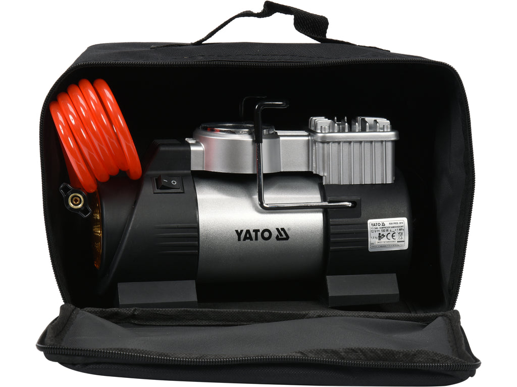 Autocompressor Met Led-Lamp, 12V 180W