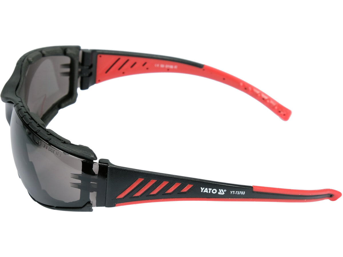 Comfort+ Veiligheidsbril, Grijs, Met Beslistend Bescherming
