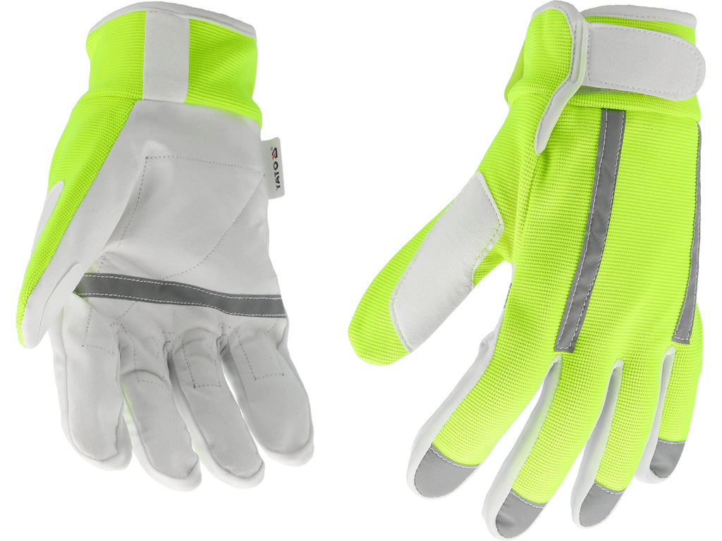 Reflecterende Beschermende Handschoenen Maat. 10