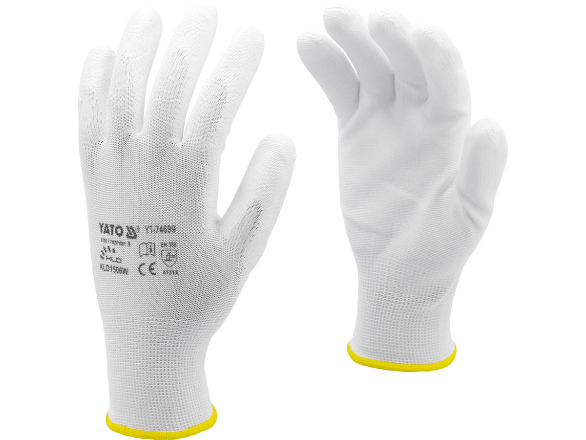 Pu-Gecoate Nylon Beschermhandschoenen Maat 9