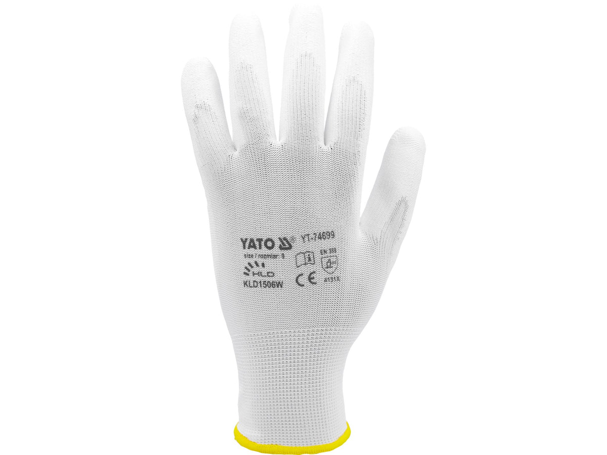 Pu-Gecoate Nylon Beschermhandschoenen Maat 9