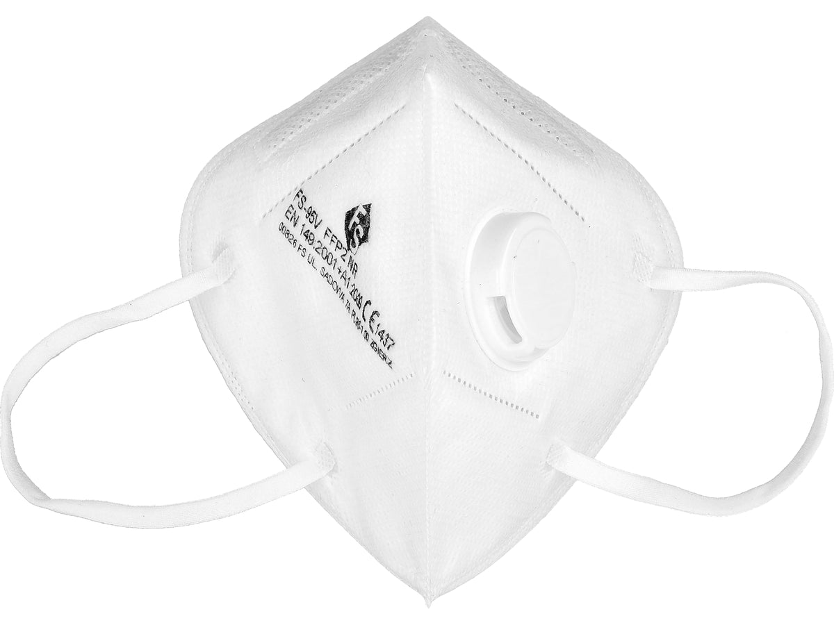 Halve Gezichtsmaskers Met Oorlussen En Stoffilter Met Ventiel 3 Stuks Ffp2/Pz