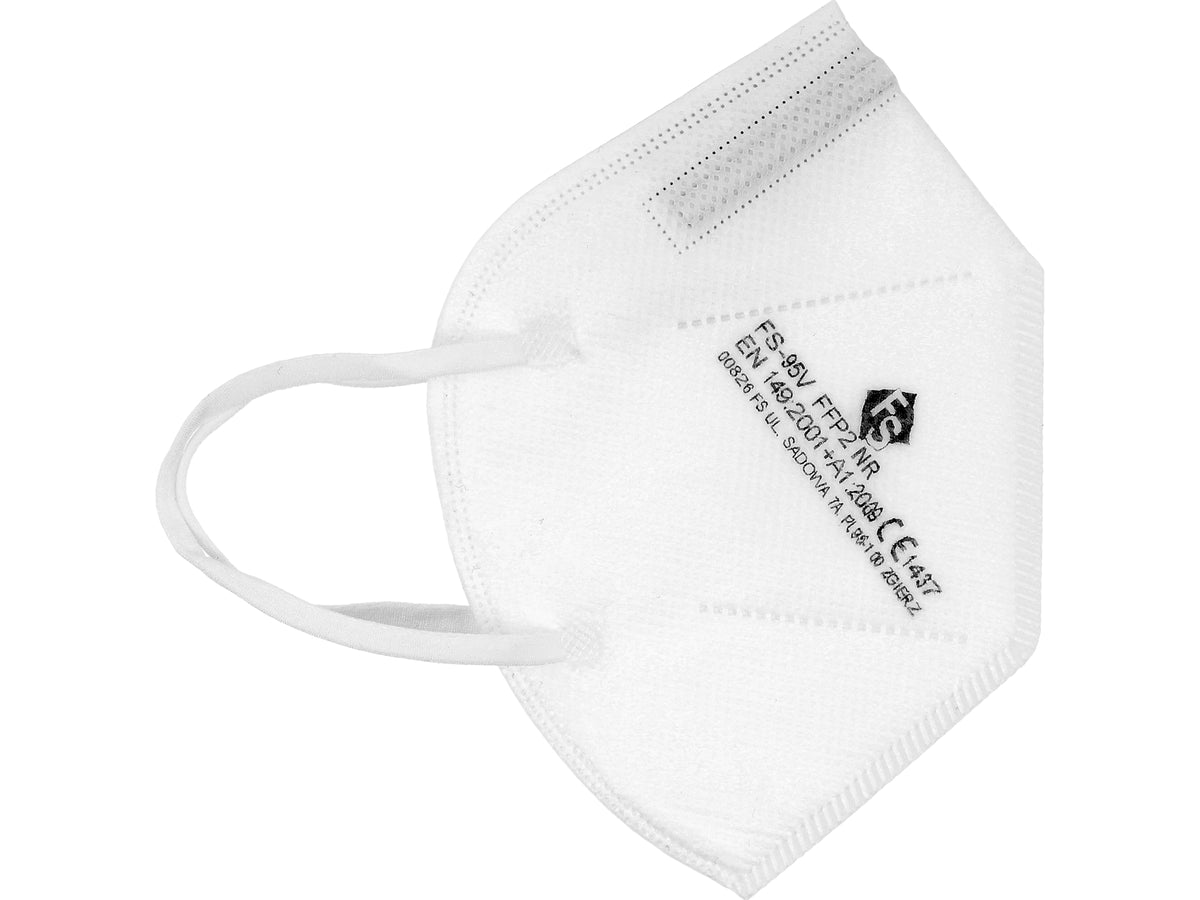 Halve Gezichtsmaskers Met Oorlussen En Stoffilter Met Ventiel 3 Stuks Ffp2/Pz