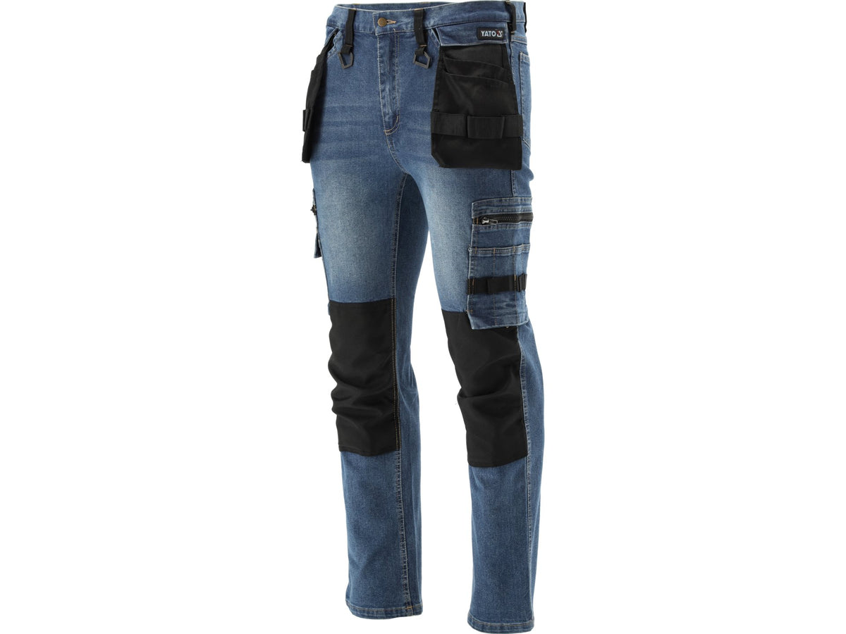 Montage Werkbroek Stretch Jeans Donkerblauw Maat. Xl