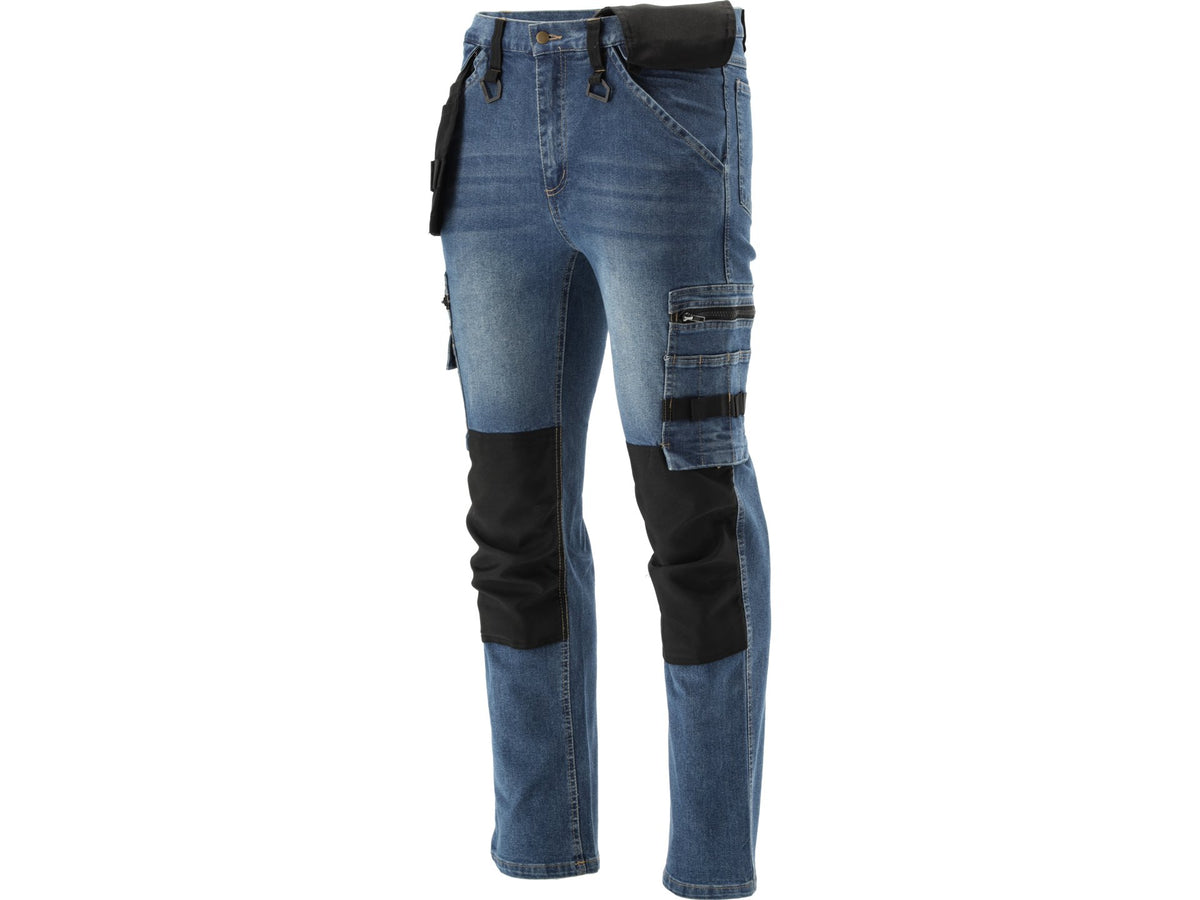 Montage Werkbroek Stretch Jeans Donkerblauw Maat. Xl