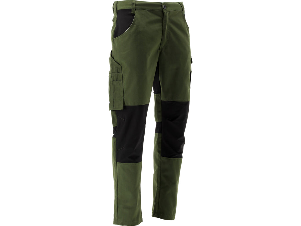 Werkbroek 4-WAY Stretch Serval Groen Maat. M