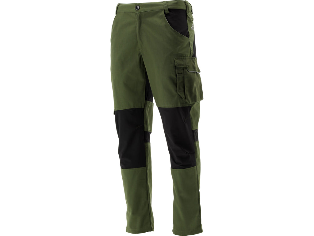 Werkbroek 4-WAY Stretch Serval Groen Maat. M