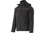 Softshell Jas Met Kap Obsidian Maat. S