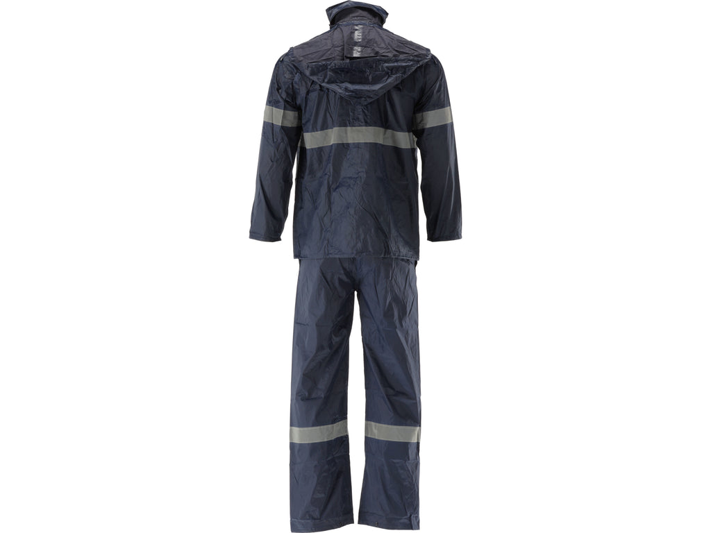 Marineblauw Licht Regenbestendige Set S. 2XL