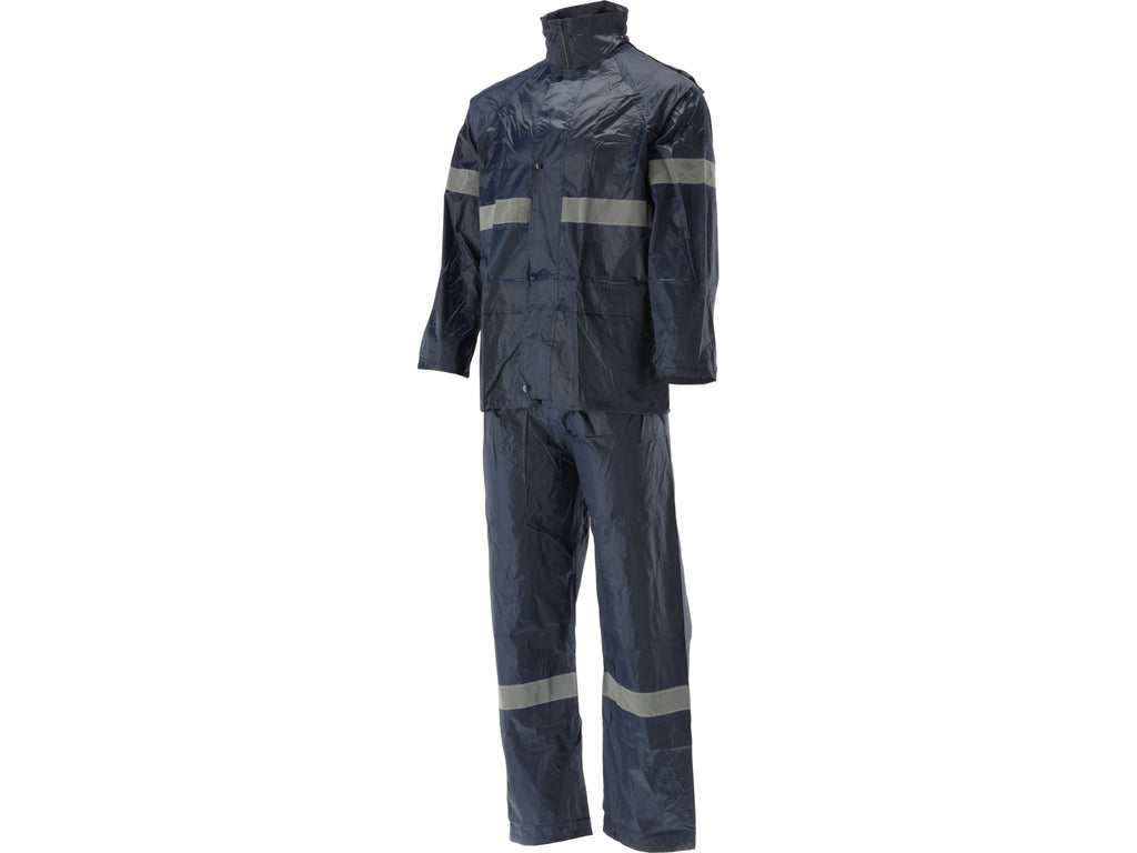 Marineblauw Licht Regenbestendige Set S. 2XL