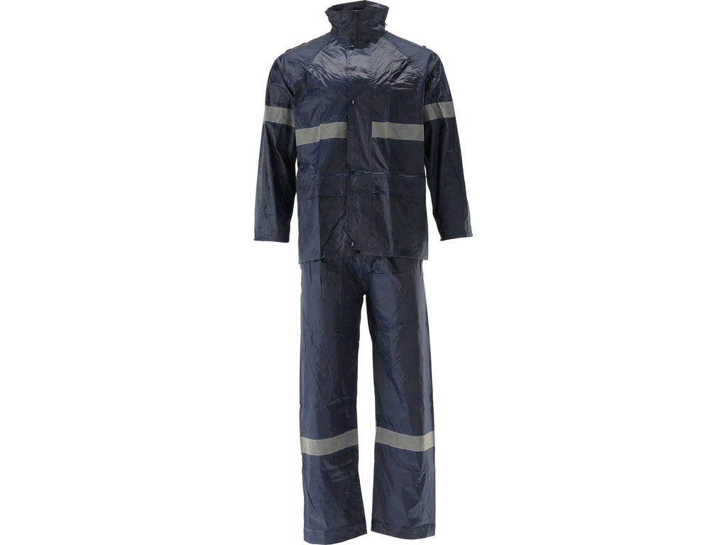 Marineblauw Licht Regenbestendige Set S. 2XL