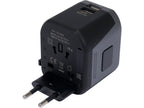 Universele Reisadapter Voor Meer Dan 150 Landen Met 2 X Usb-Lader 5V/2.4A