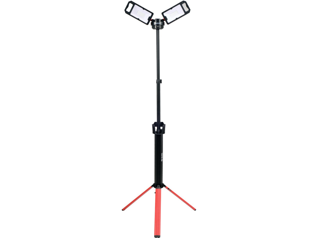 Draagbare Reflector 5000LM, Net/Batterij, Opvouwbaar, Koffer