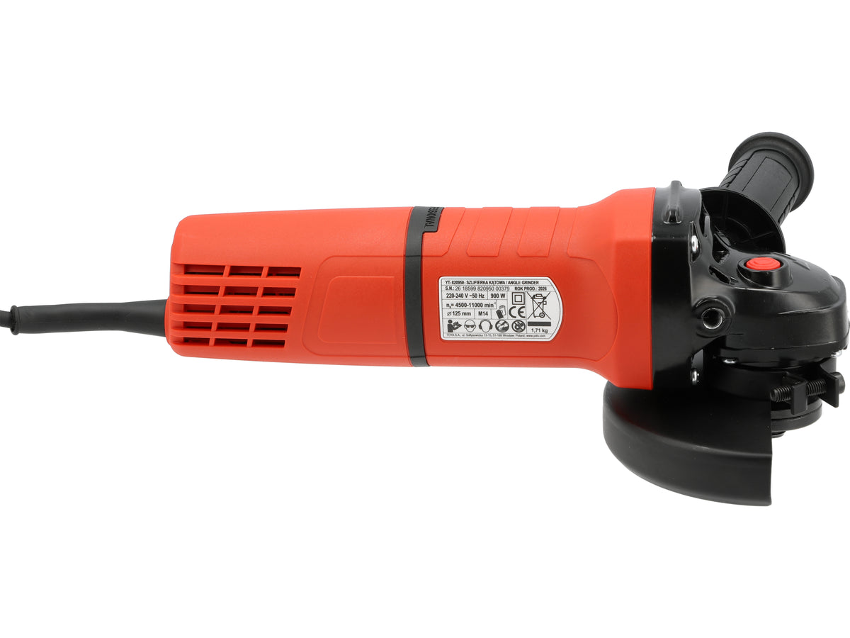 Haakse Slijper 900W 125MM (Snelheidsregeling)