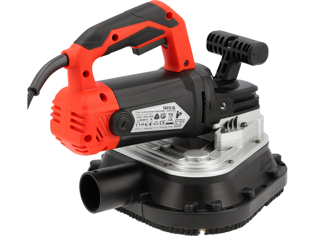 Slijpmachine Met Driekop 1800W Voor Beton + Koppen Met Schuurpapier