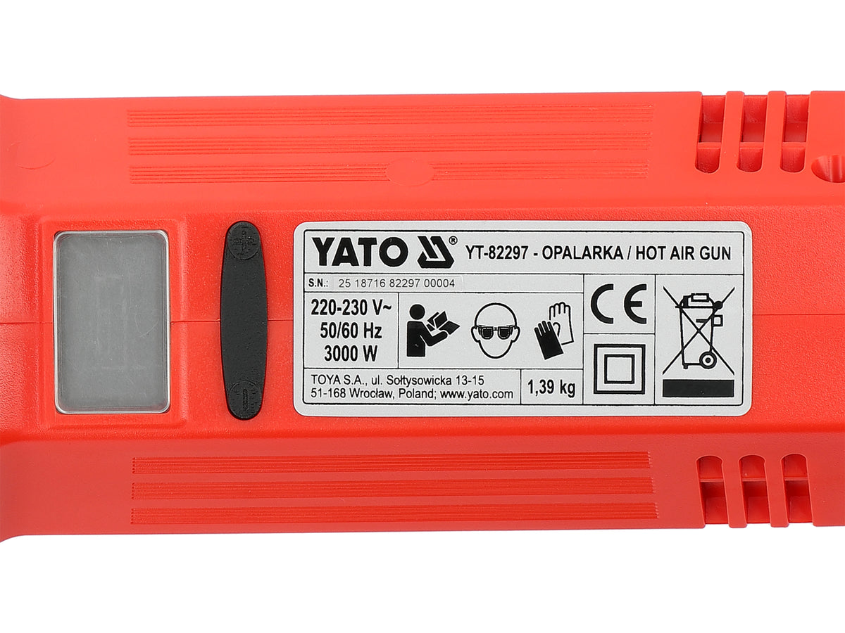 Lcd-Hittepistool 3000W