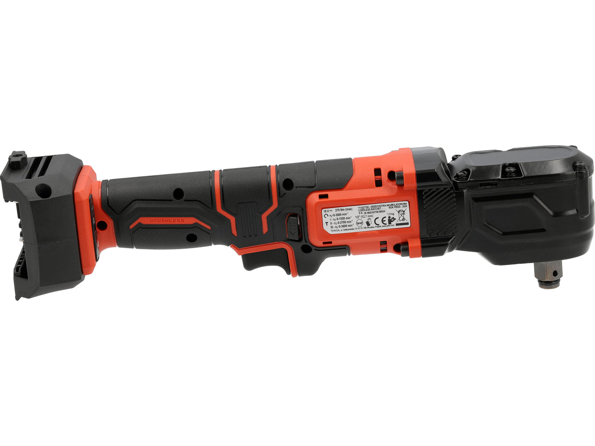 Hoeksleutel 1/2'' 270NM 18V (Bl; Behuizing)