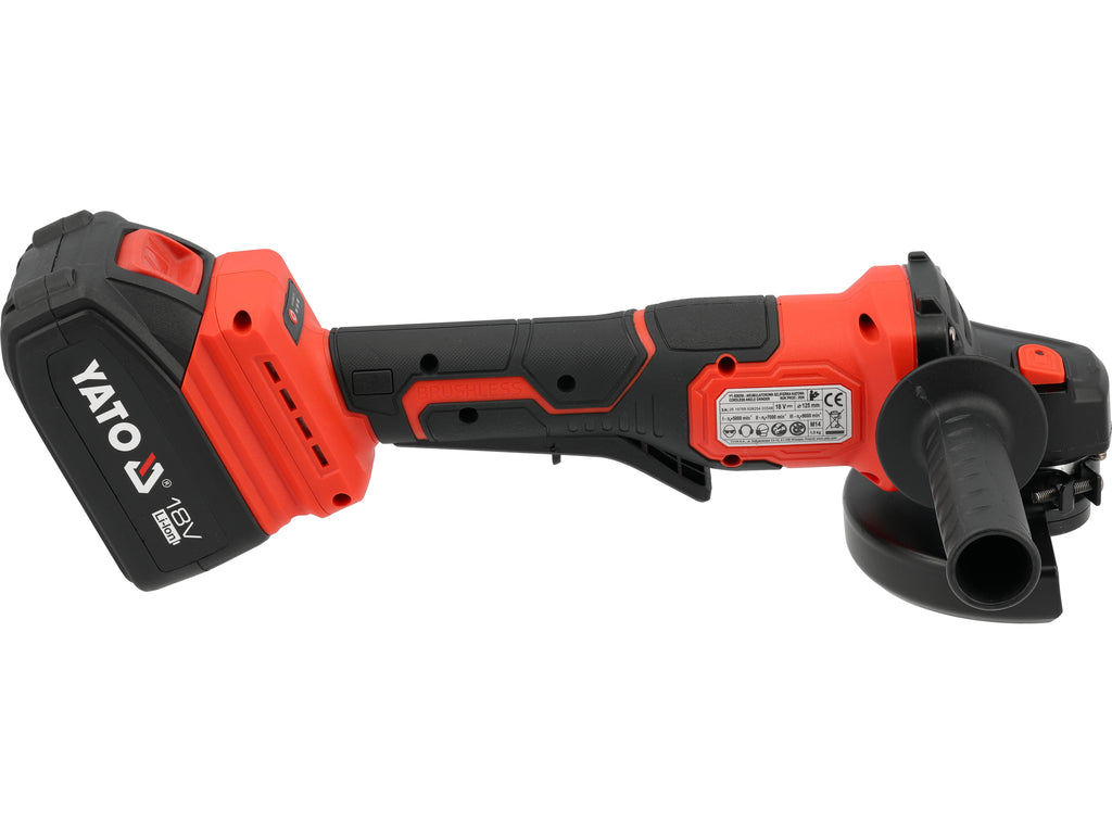 Haakse Slijper 18V ​​(Bl Motor; 4AH)