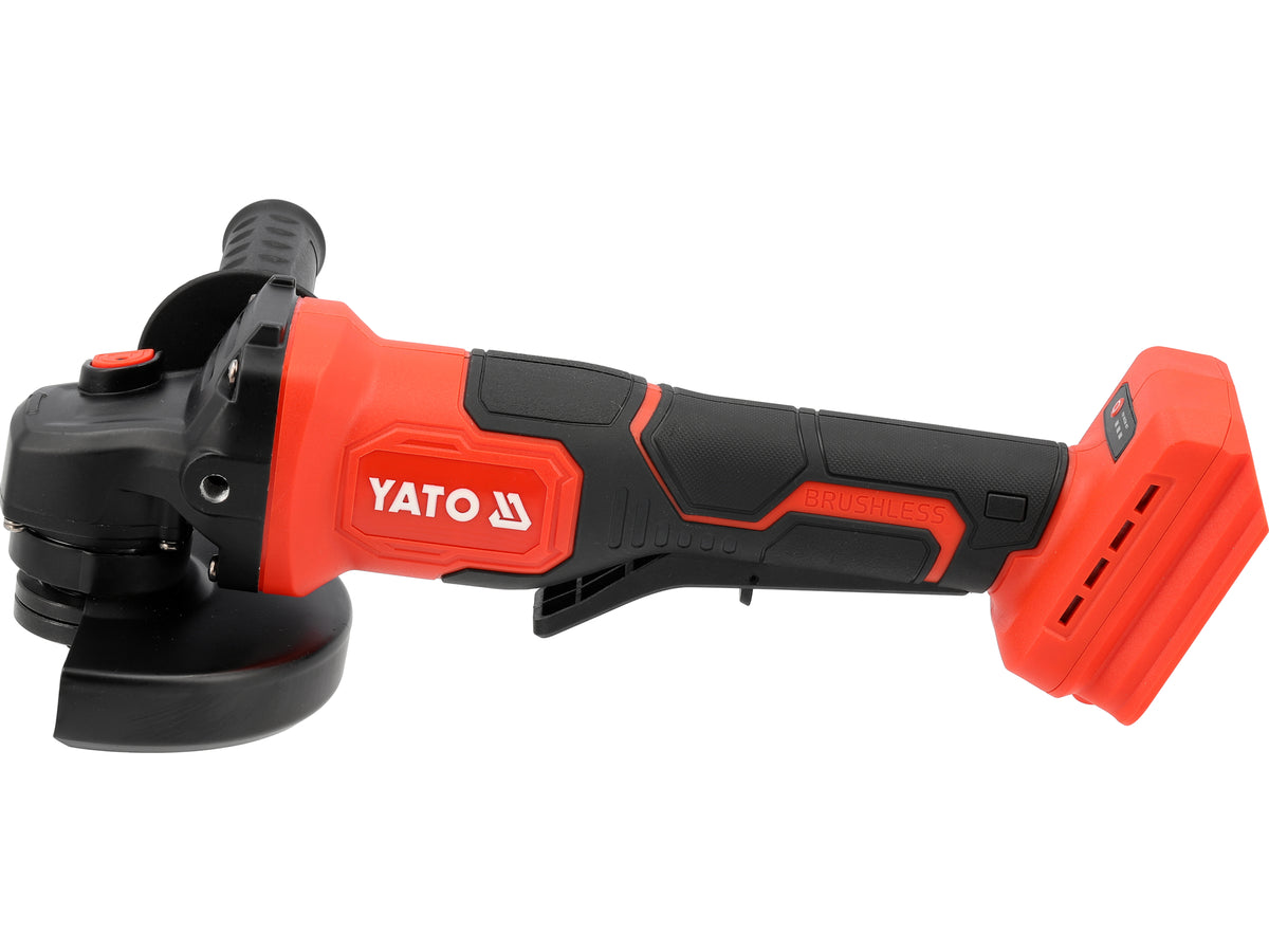 18V haakse slijper (zwarte motor; behuizing)