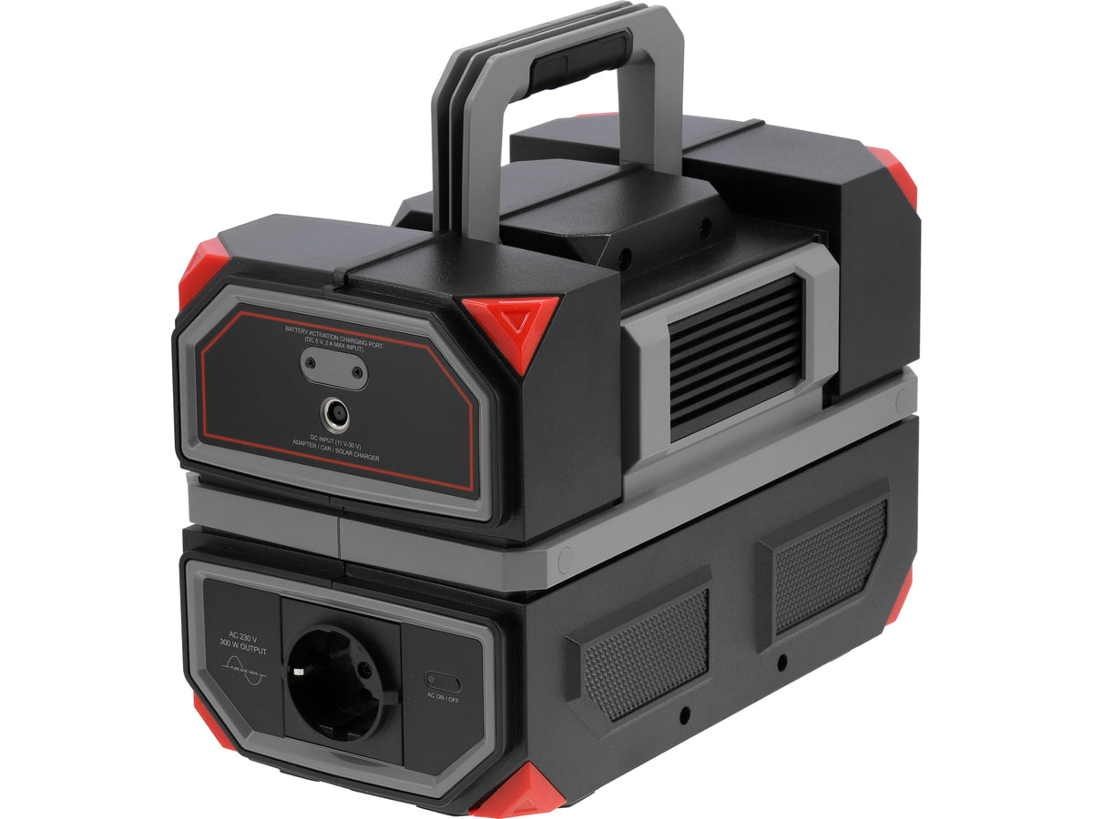 Draagbaar Krachtstation 300W, 315WH, 230V, Usb-C Pd