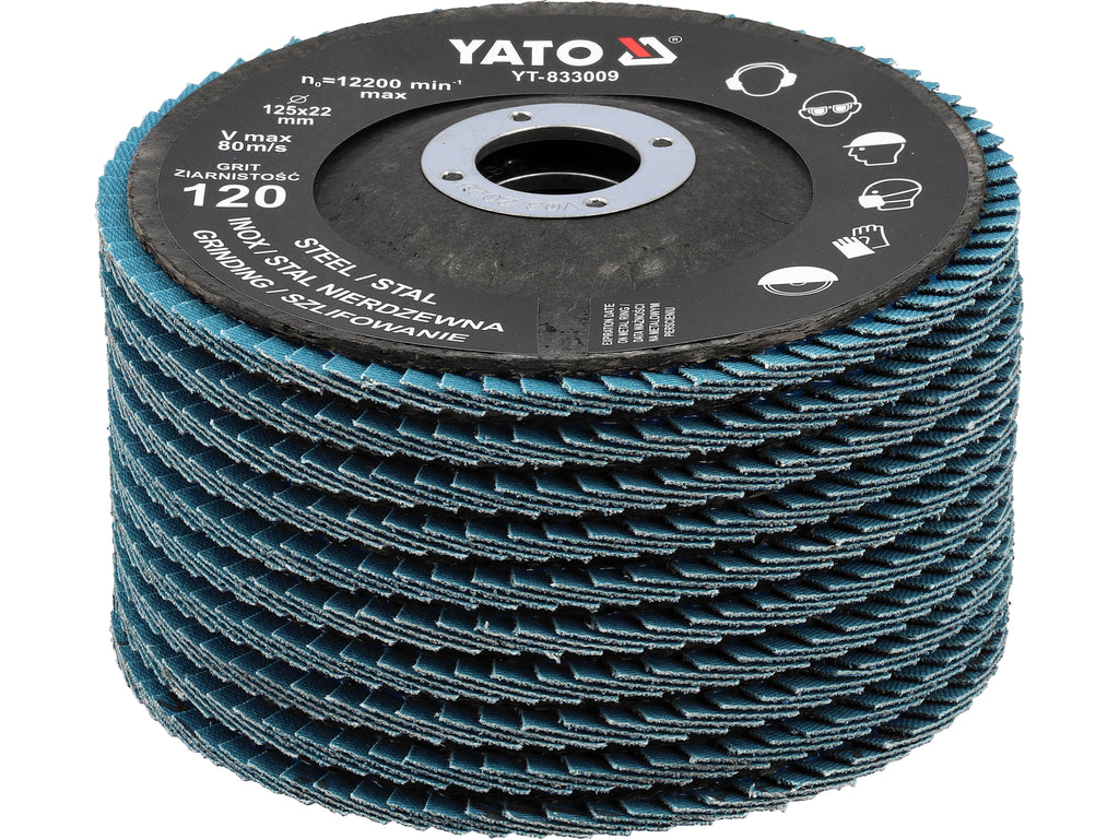 <translation>TARCHE VOOR INOX SCHUREN P120 125MM 10ST. BLAUW</translation>