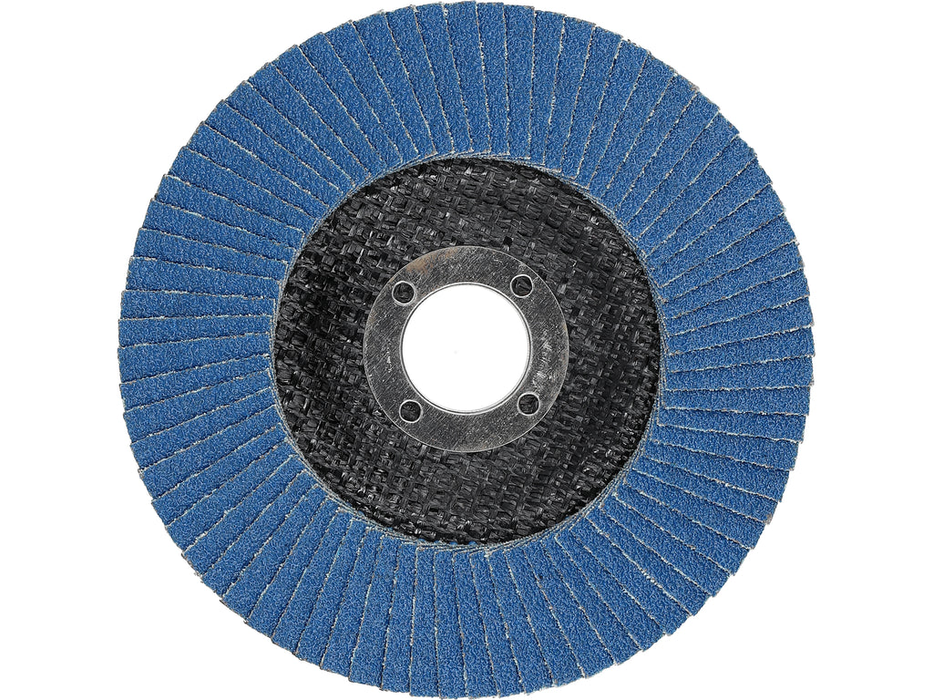 Tandwiel Voor Schuren Inox P80 125MM (1 St.) Blauw