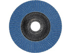 Tandwiel Voor Schuren Inox P80 125MM (1 St.) Blauw