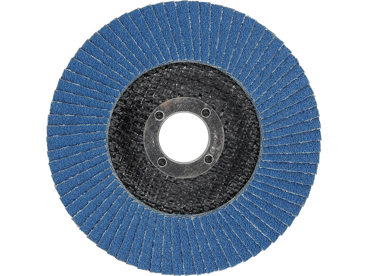 Tandwiel Voor Schuren Inox P80 125MM (1 St.) Blauw