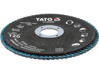Tandwiel Voor Inox Schuren P120 125MM (1 Stuk) Blauw