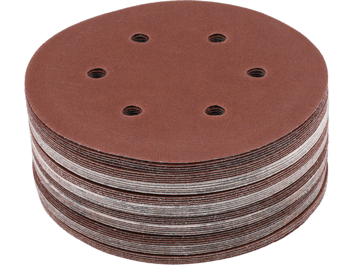Velcro Schuurschijf, 6 Gaten, P150 150 MM / 50 St.