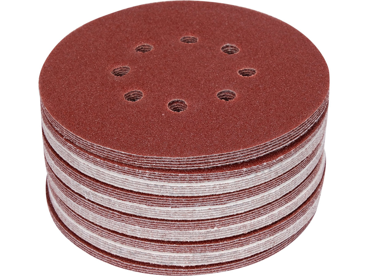 Velcro Schuurschijf, 8 Gaten, P60 150 MM / 50 St.