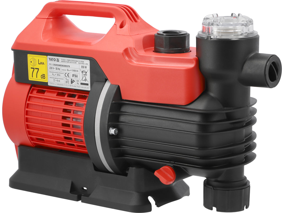 Tuinpomp 850W Met Filter En Manometer