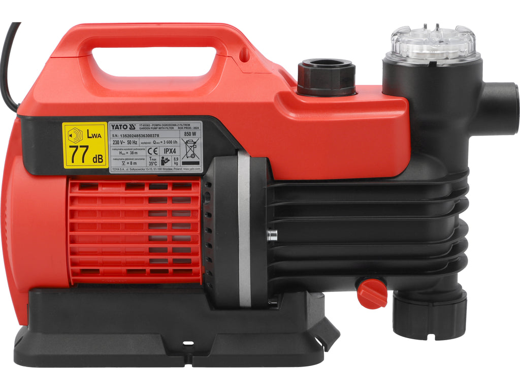 Tuinpomp 850W Met Filter En Manometer