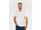 Zacht Poloshirt, Wit, Maat. 2XL