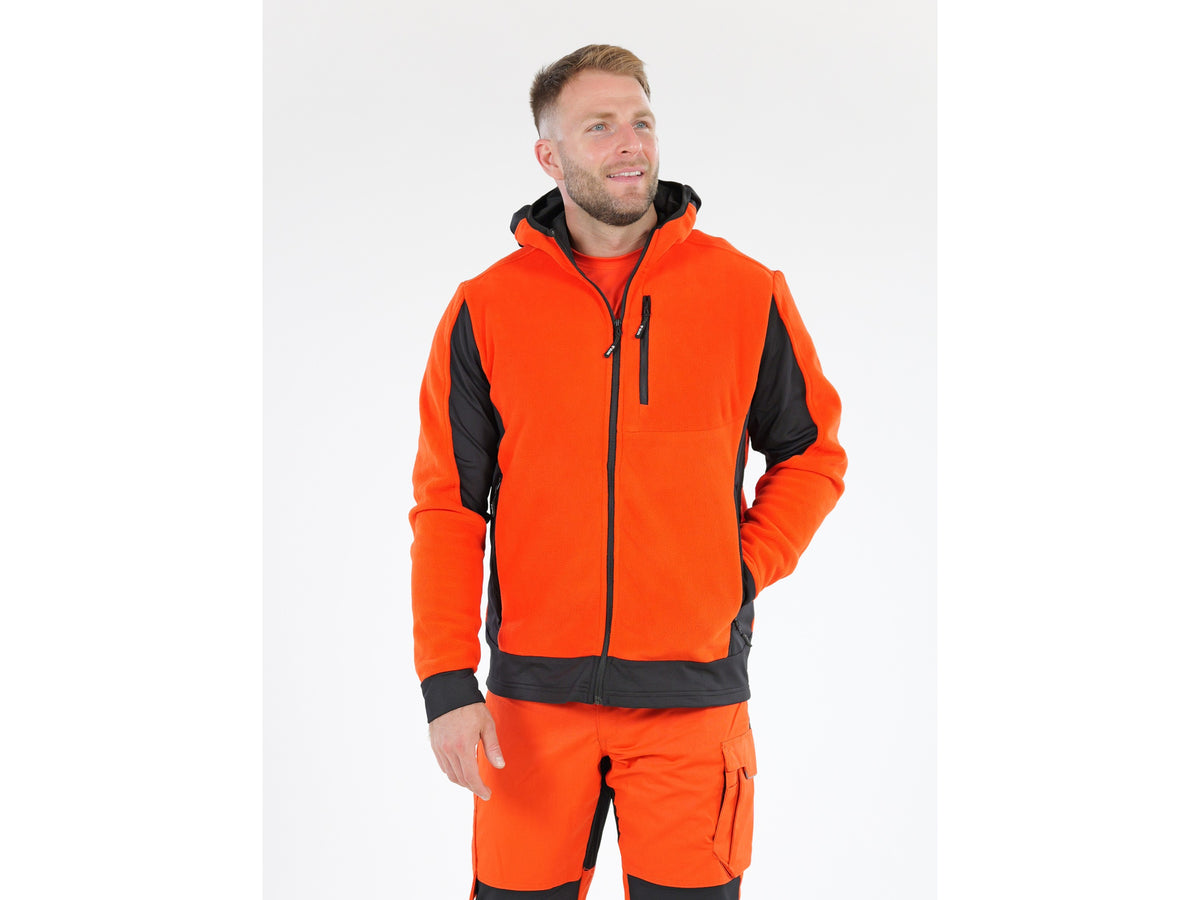 Fleece Met Hertenkap, Rood, Maat. Xl