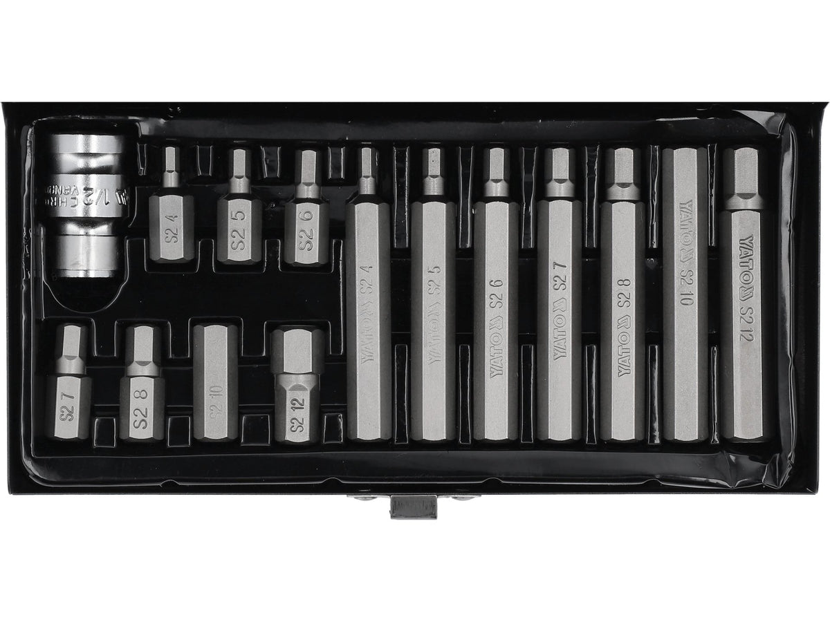 Zeskantschroefdraadtips, Set Van 15 Stuks.