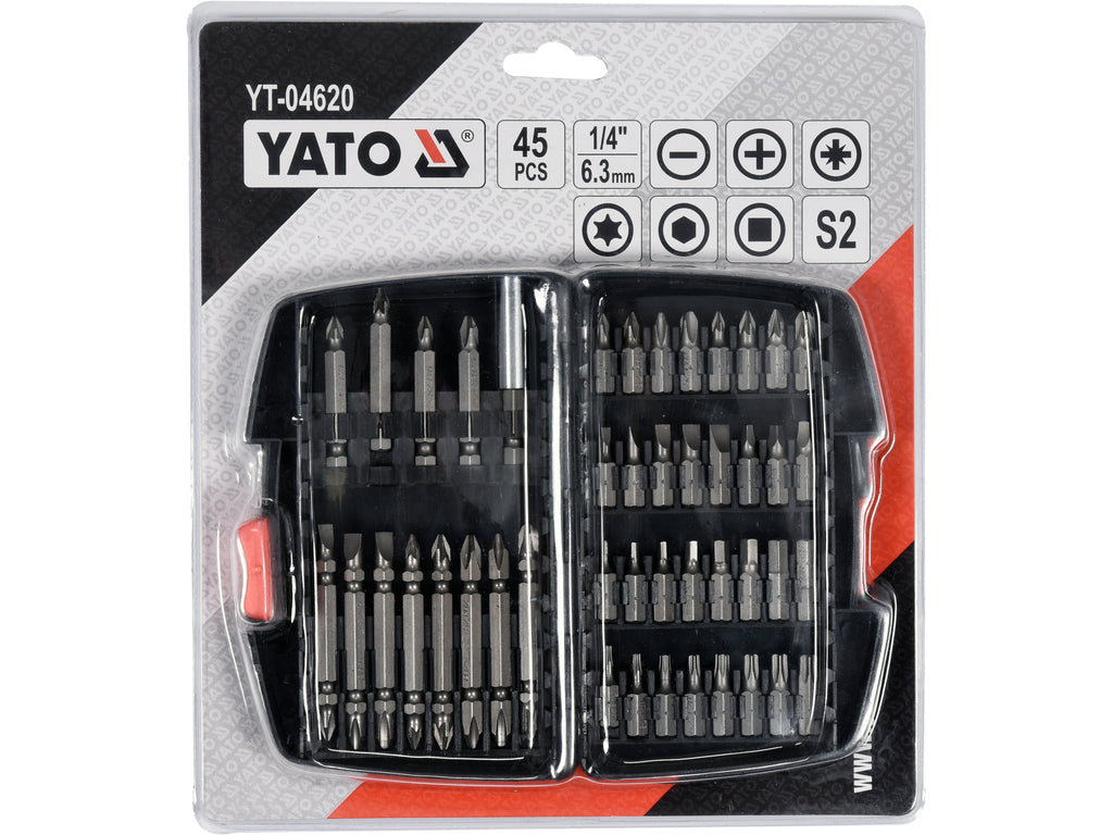 Schroevendraaiertips Set 45 St.