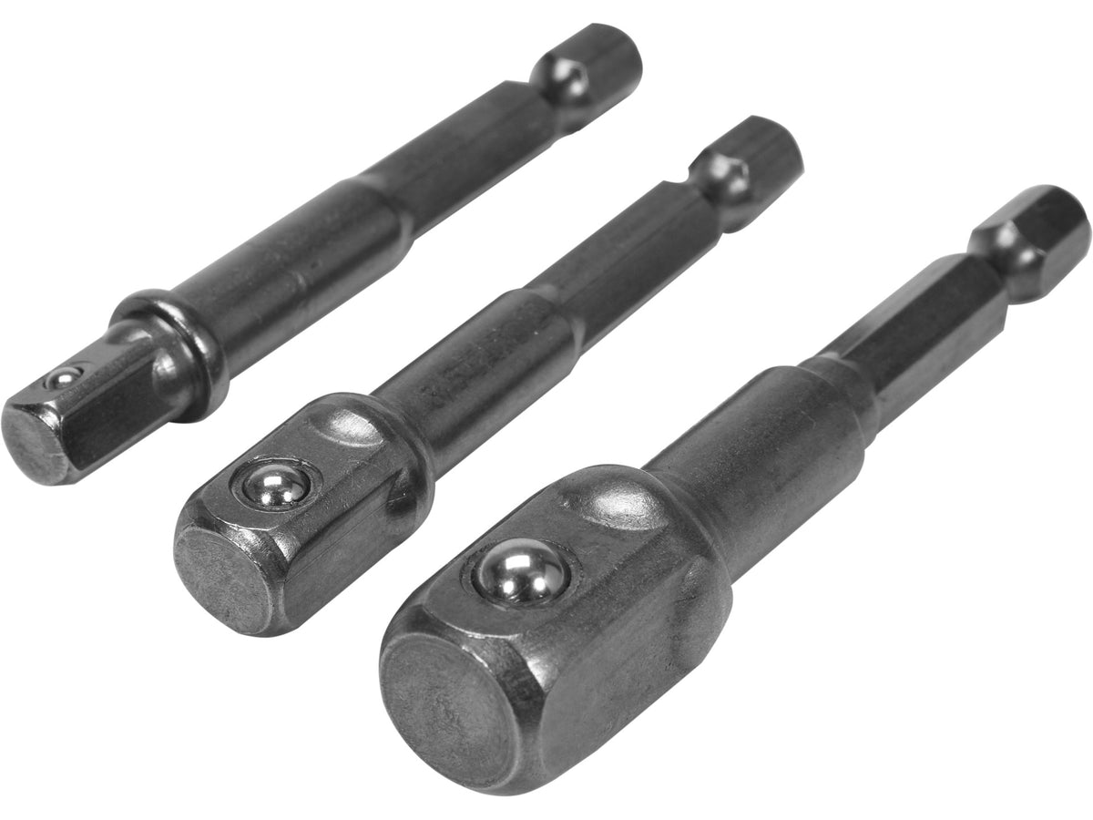 Zeskantige Adapterset Voor Doppen - 1/4, 3/8, 1/2