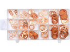Koperen Ringen Set Van 150 Stuks.