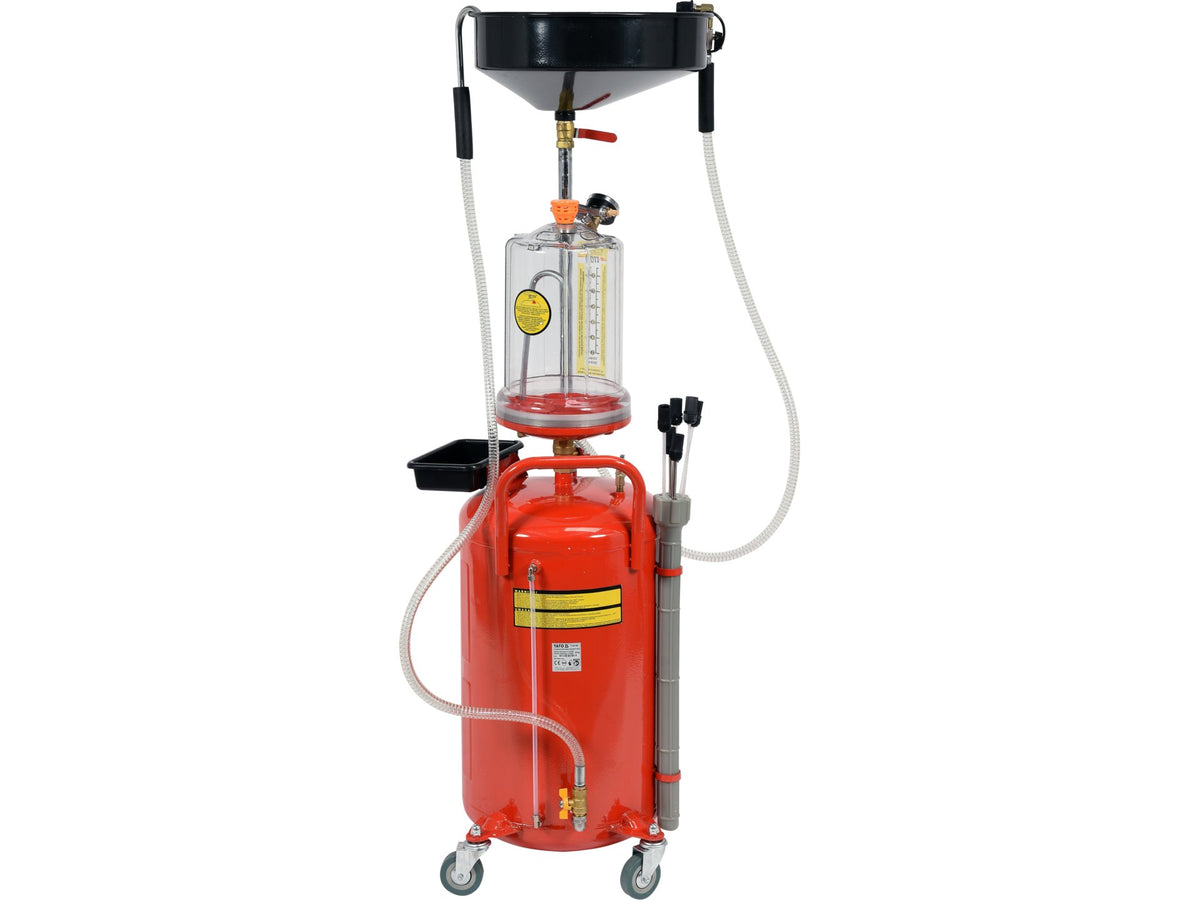 70L Pneumatische Zuigtank Met Een Regeltank En Een Set Van 6 Zuigsondes.