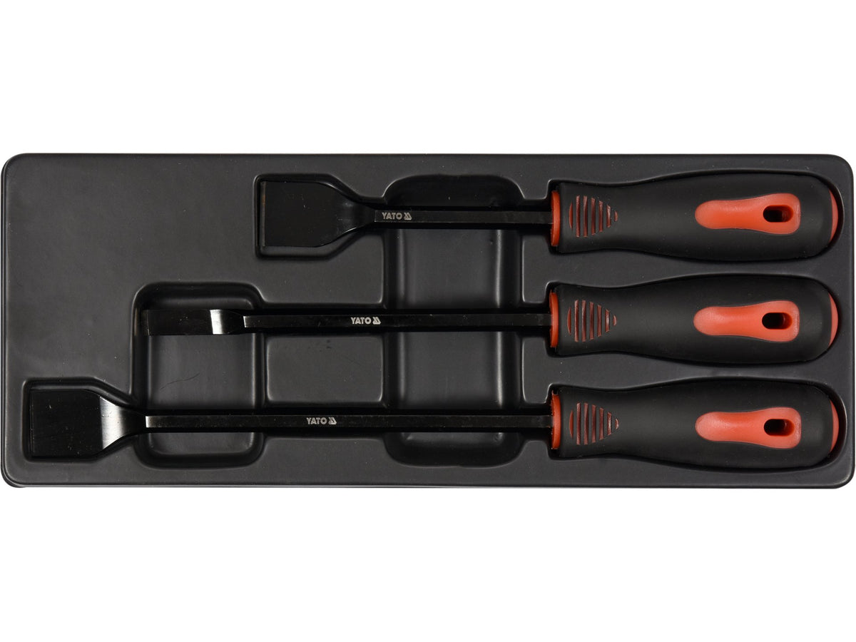 Set Van 3 Stuks Schrapers Voor Pakking