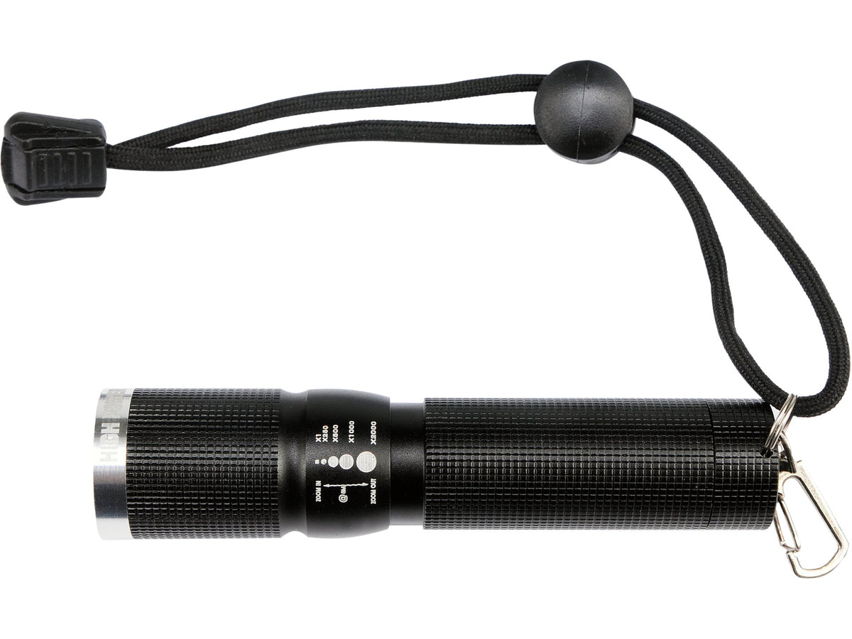 METALEN Zaklamp MET LED, 100X25MM