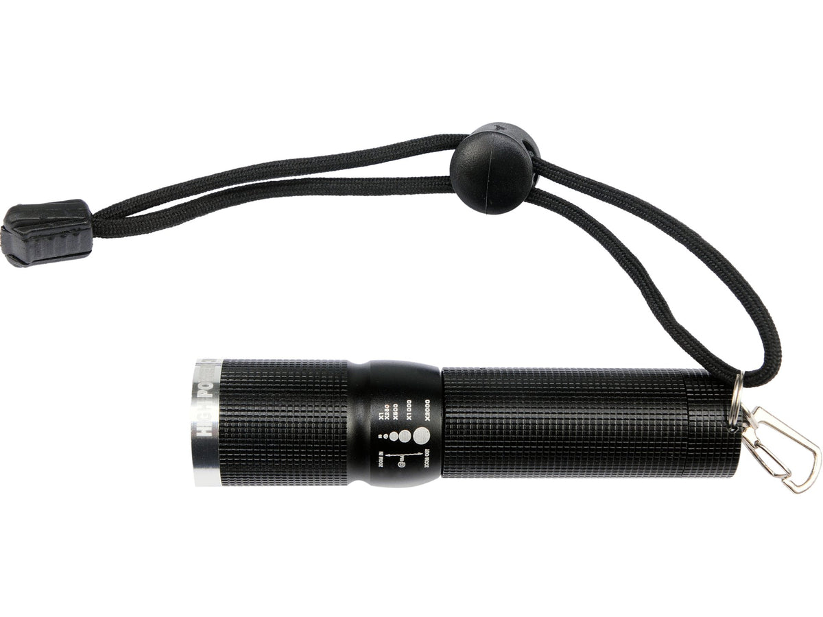 METALEN Zaklamp MET LED, 100X25MM