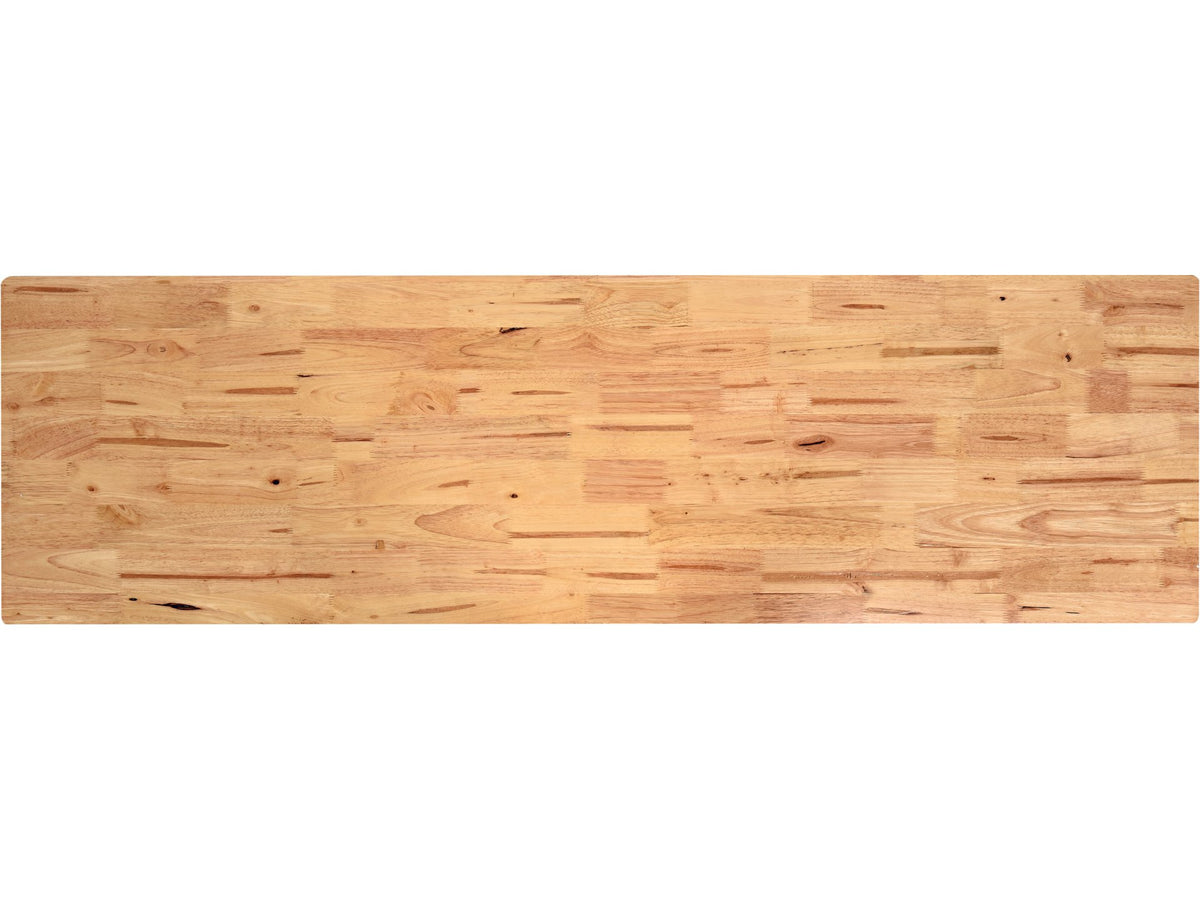 Lang Houten Werkblad (Voor Drie Onderkasten), Afmetingen 1980 X 457 X 25MM.