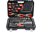 Gereedschapset 1/4'', 3/8'' En 1/2'', 129 St.