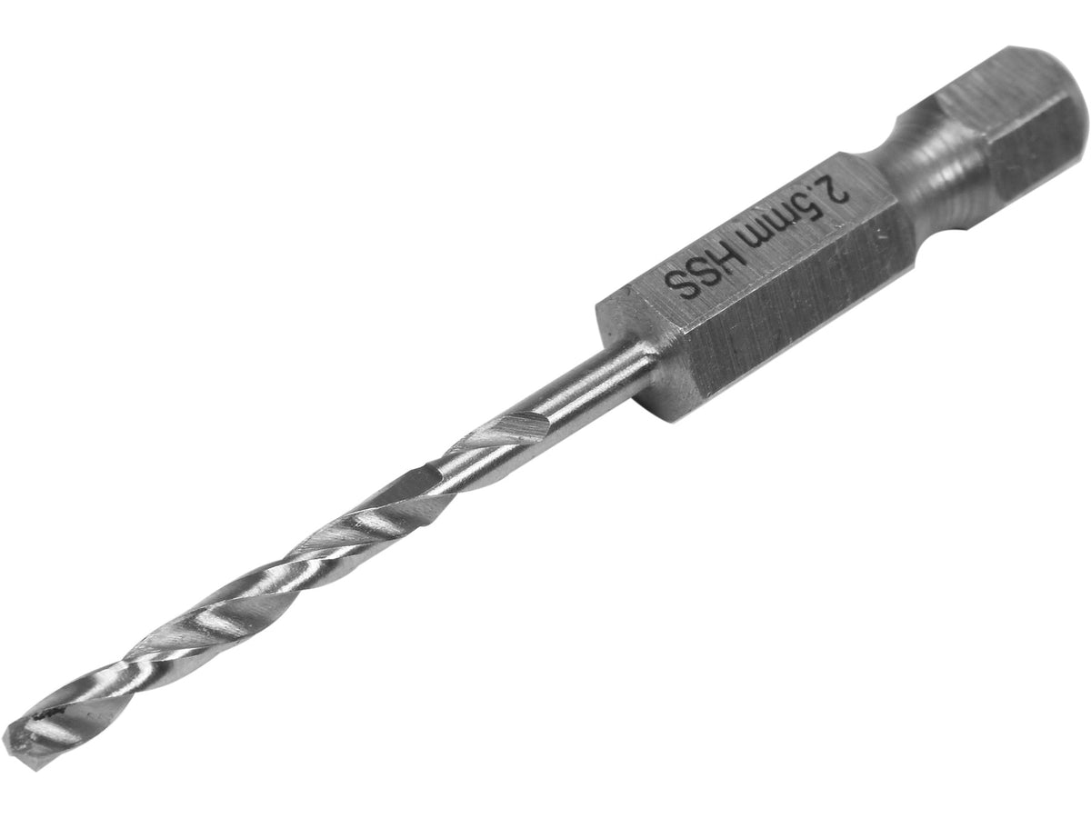 HSS 6542 2,5 MM Zeskantige Metaalboor Boor