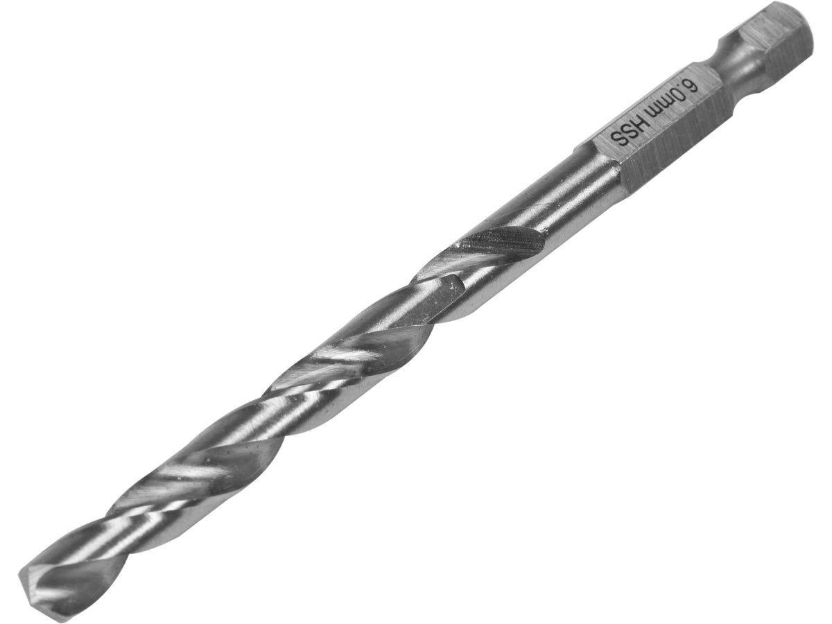 HSS 6542 6,0 MM Zeskantige Metaalboor Boor