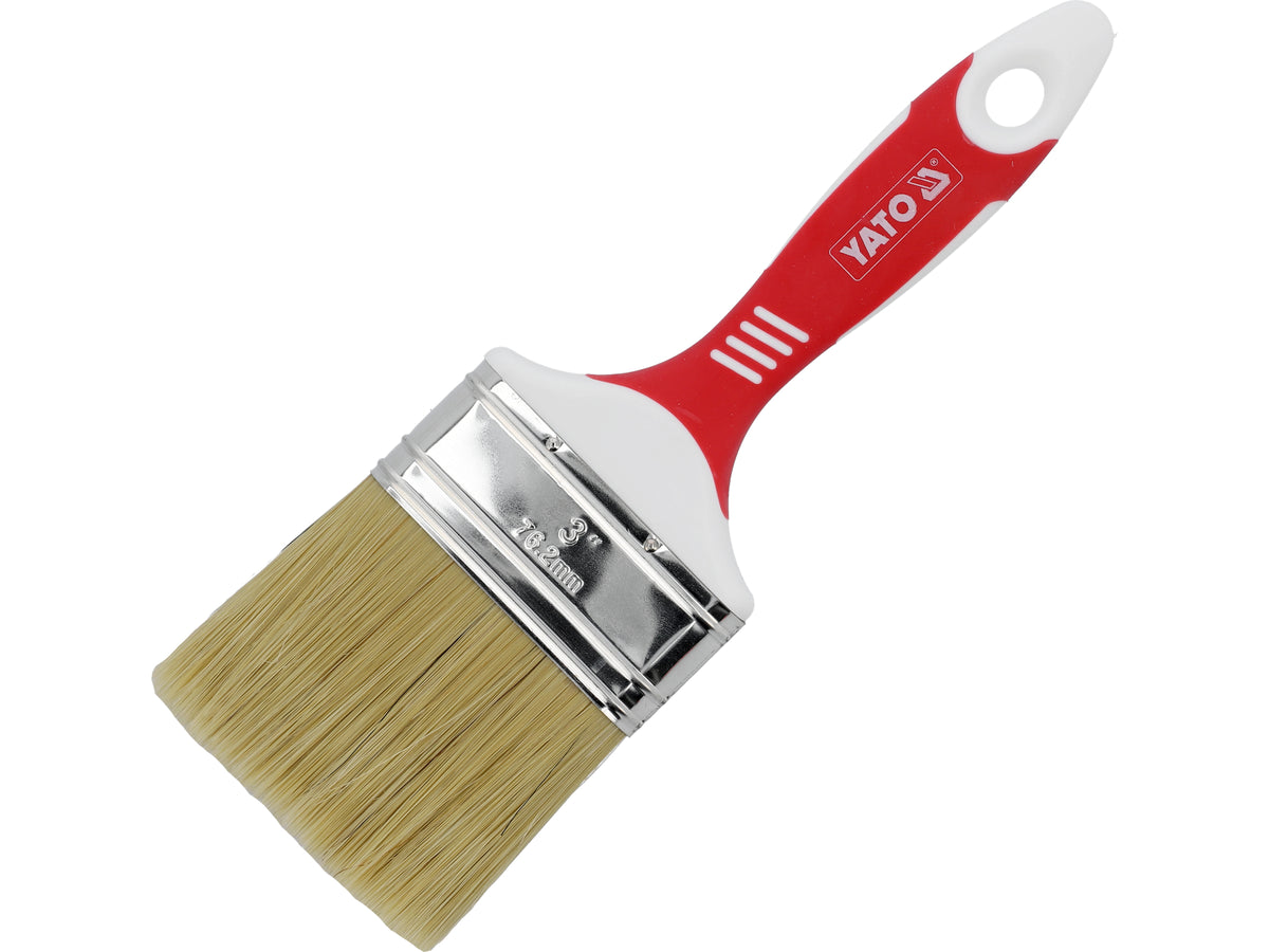 Engelse Platte Borstel 2K 3''