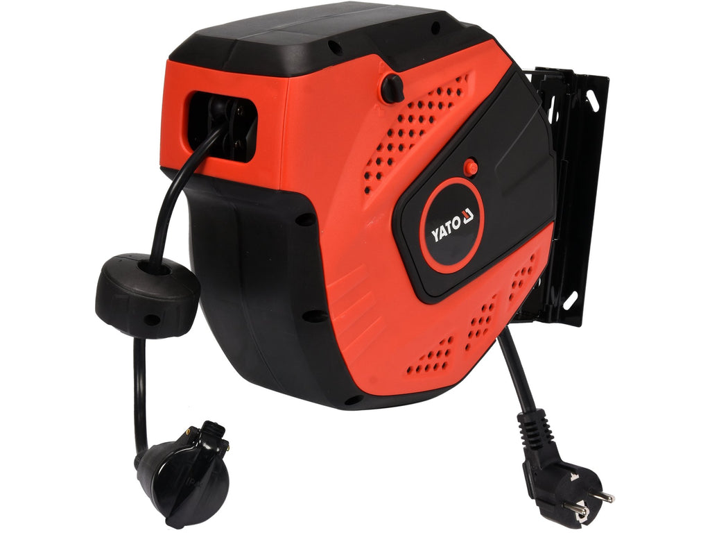 Elektrisch Verlengsnoer Op Automatische Reel 10M+1M